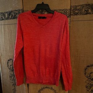 🌟 3 for $30 🌟 j. Crew red v- neck cotton sweater men’s small